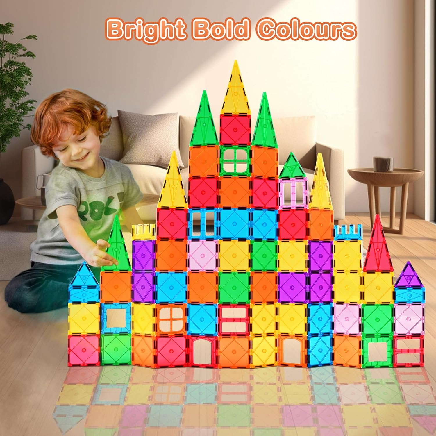 Thumbnail 6 de vatenick 100PCS Magnetic Building Blocks set for kids 🧩