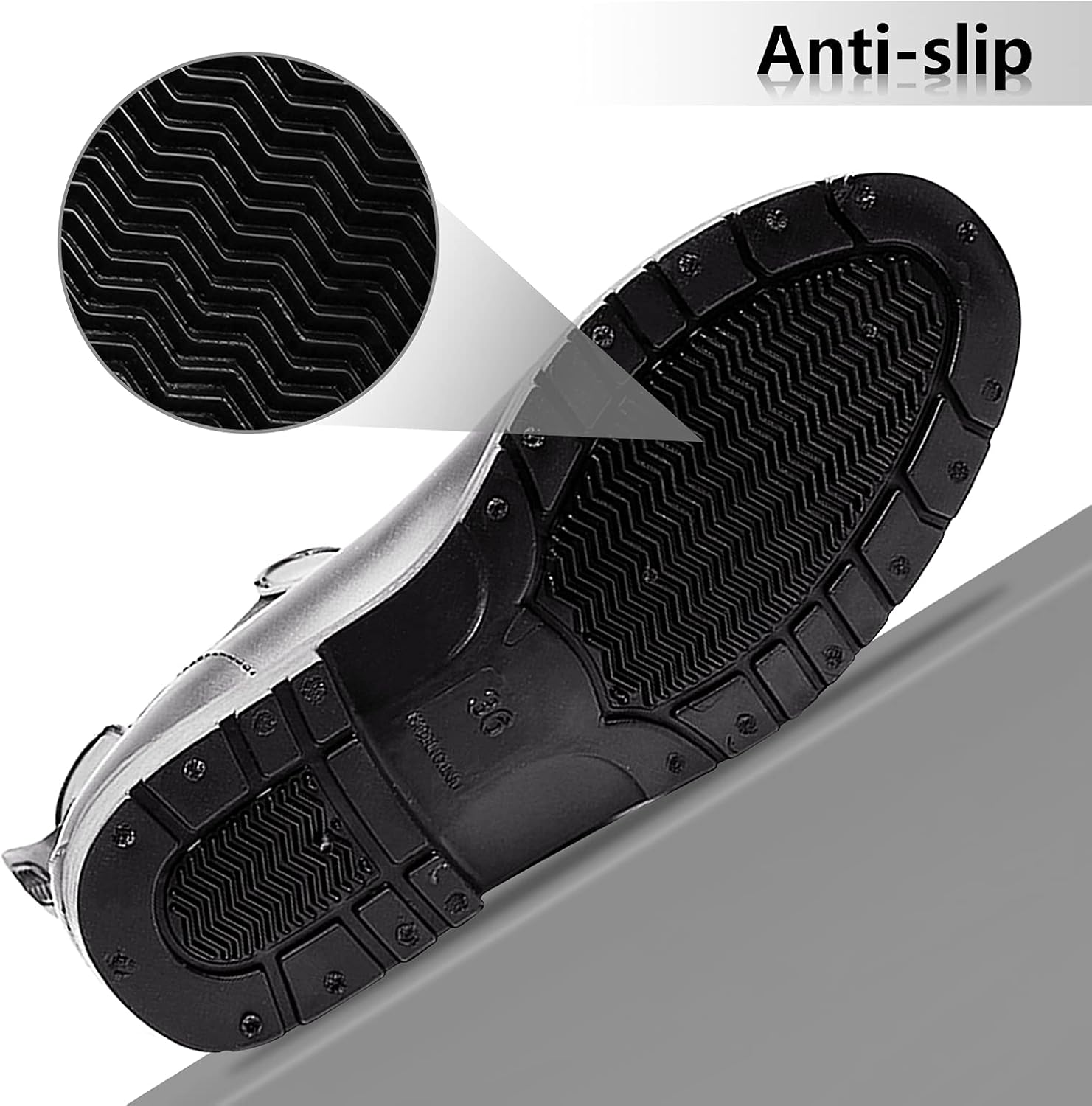 Thumbnail 5 de Geweo Gummistiefel Chelsea – wasserdicht, winddicht und bequem von Größe 35–43