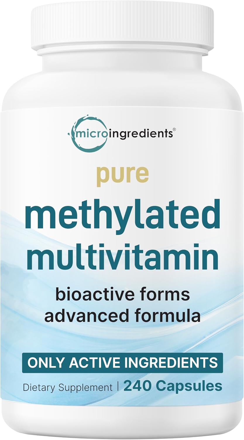 Detalle de Micro Ingredients Methylated Multivitamin 240 Capsules