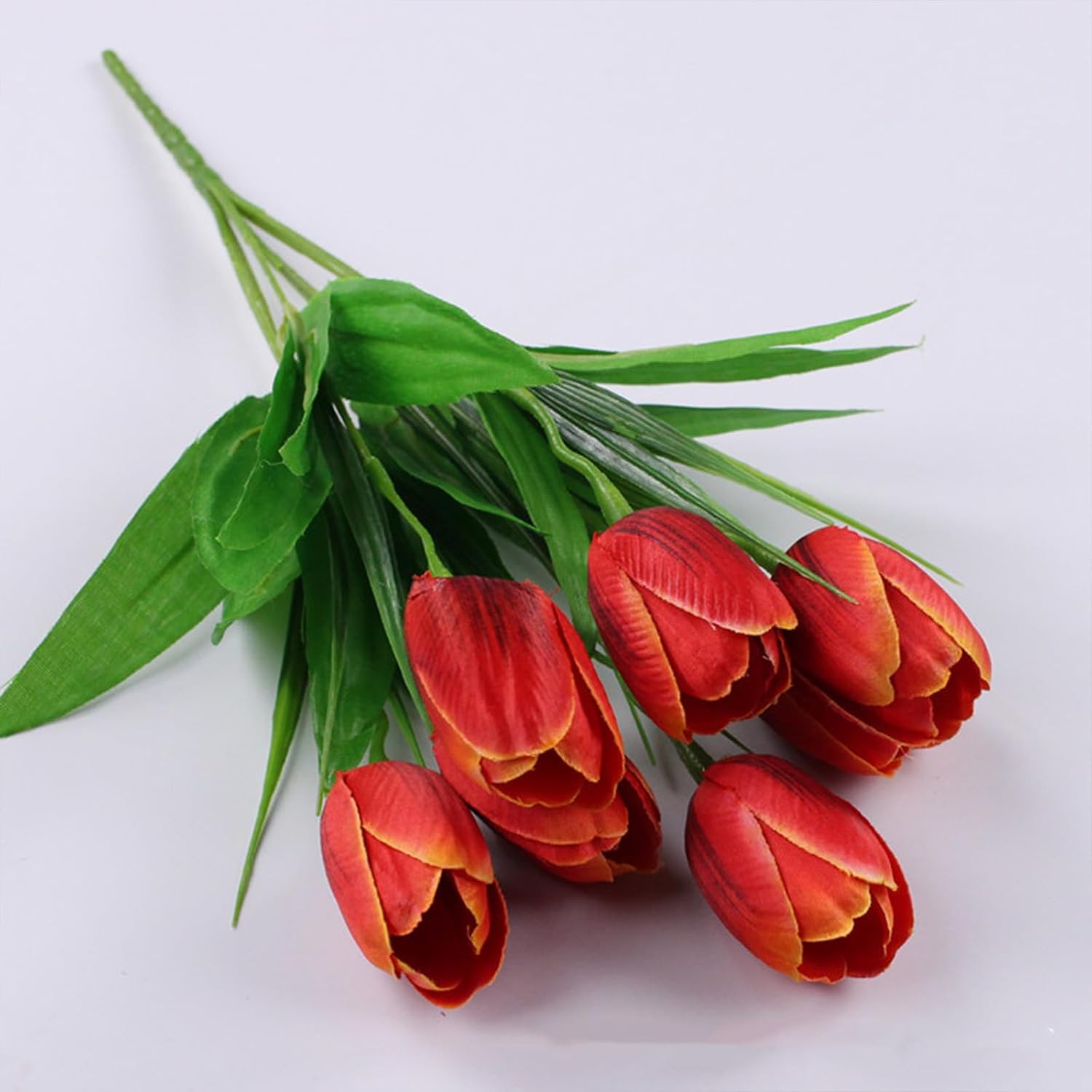 Thumbnail 5 de astylishome 21 Tulip artificial bouquet for wedding