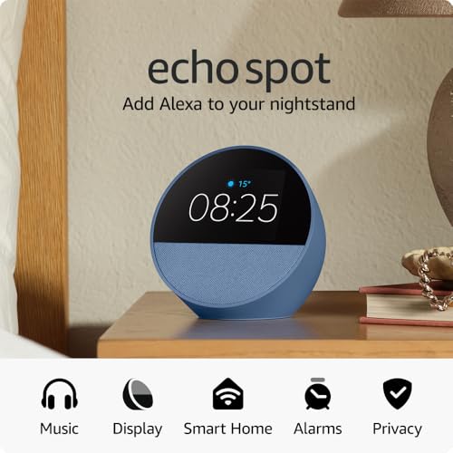 Thumbnail 7 de Echo Spot (newest gen) – Ocean Blue review: a compact Alexa-enabled smart alarm clock