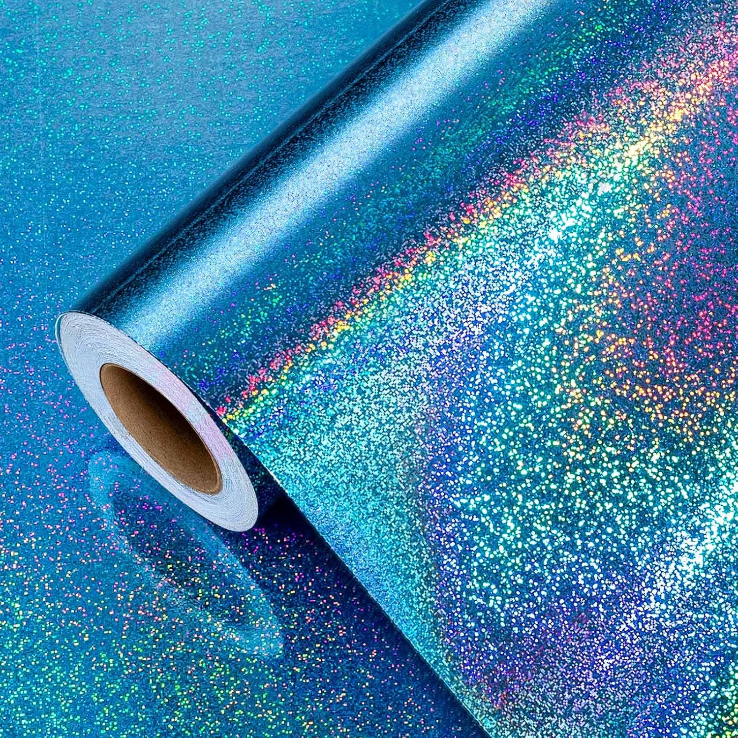Thumbnail 6 de Burymento Holographic Gift Wrap, 17 in x 32.8 ft