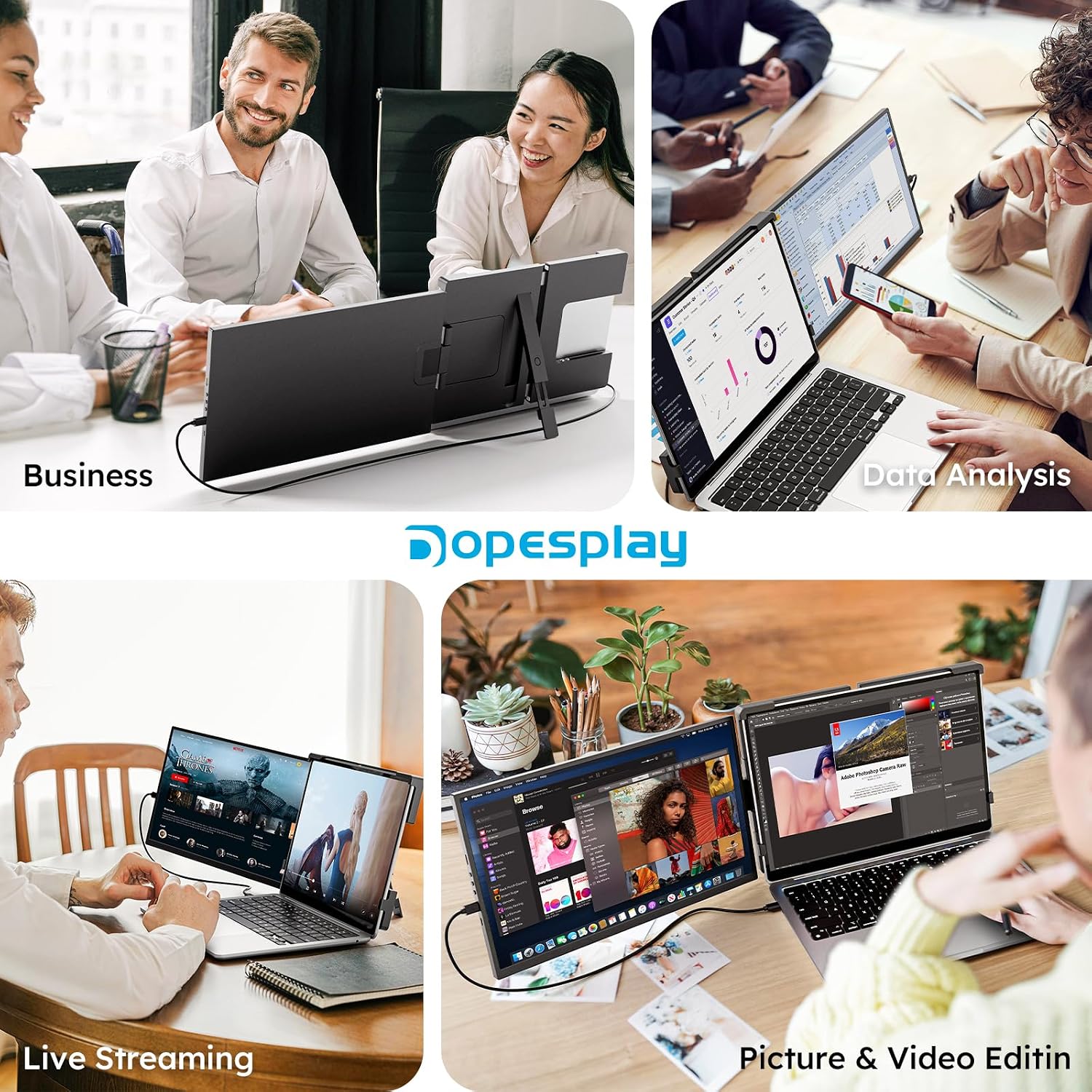 Detalle 2 de Dopesplay 15.6" Portable FHD External Monitor