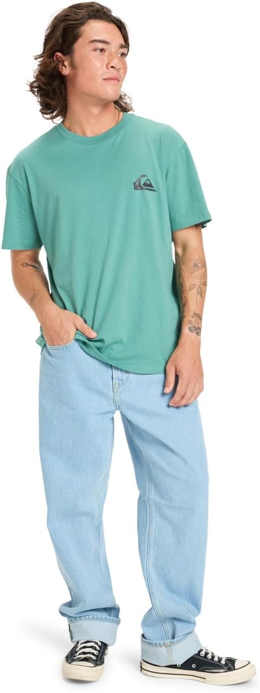 Detalle de Quiksilver Ev Mini Logo SS T-Shirt Homme (Lot de 1)