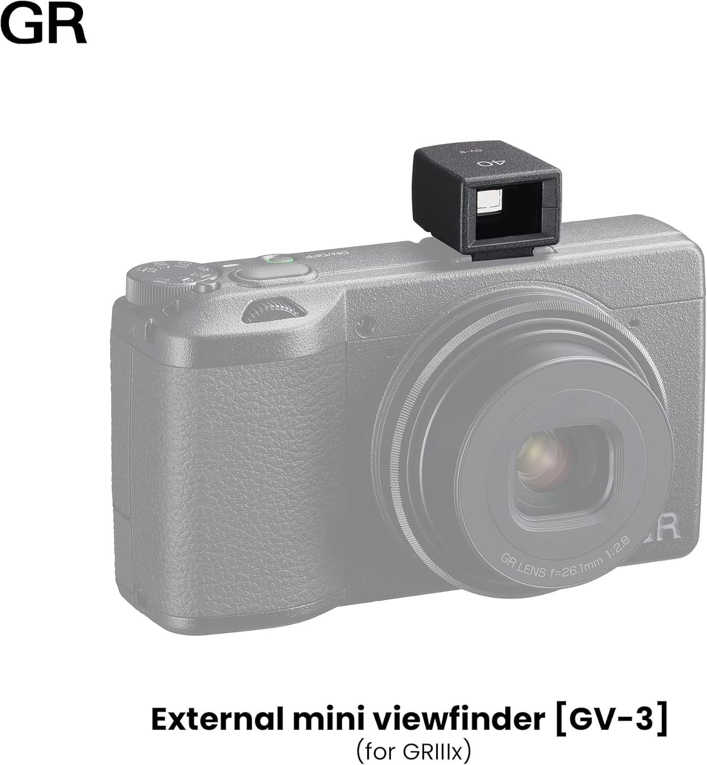 Thumbnail 5 de Ricoh GV-3 Externer Mini-Sucher für Blitzschuh – kompatibel mit Ricoh GR IIIx