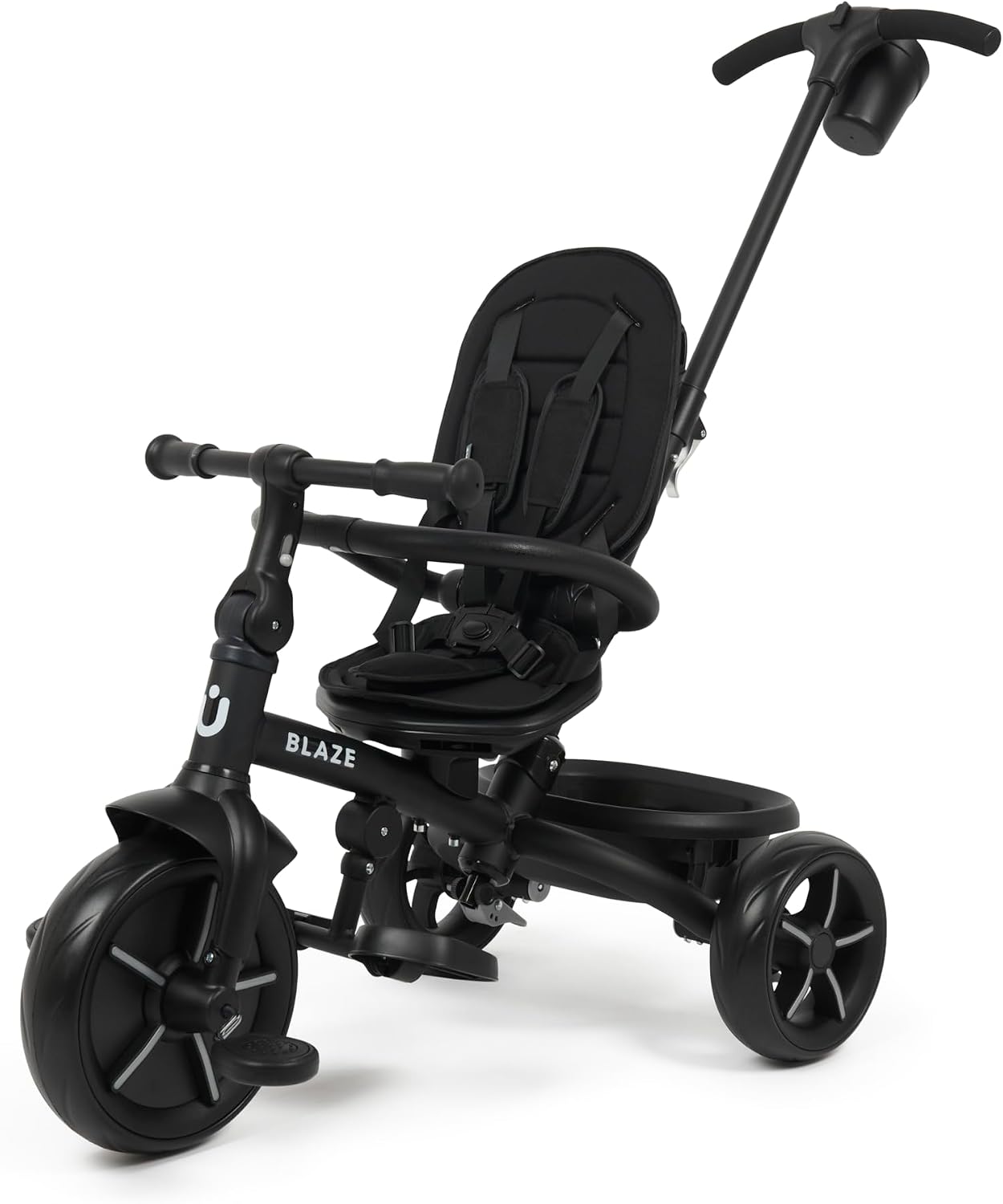 Thumbnail 5 de Blaze Baby Trike 6-in-1 Kids Tricycle (Black) – grows with your child