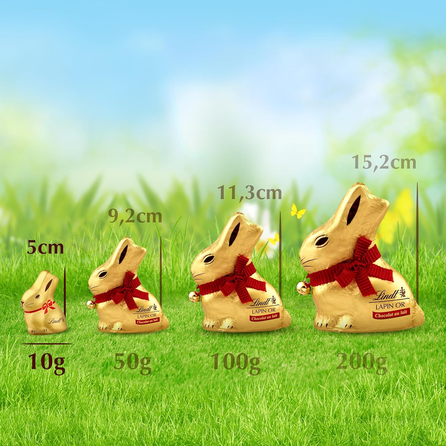 Thumbnail 5 de Lindt Mini-Moulages Lapin Or 700g 🍫