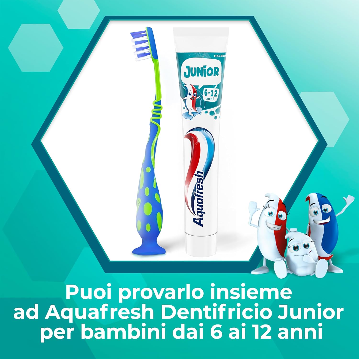 Thumbnail 4 de Aquafresh Junior spazzolino 12 pack 🪥