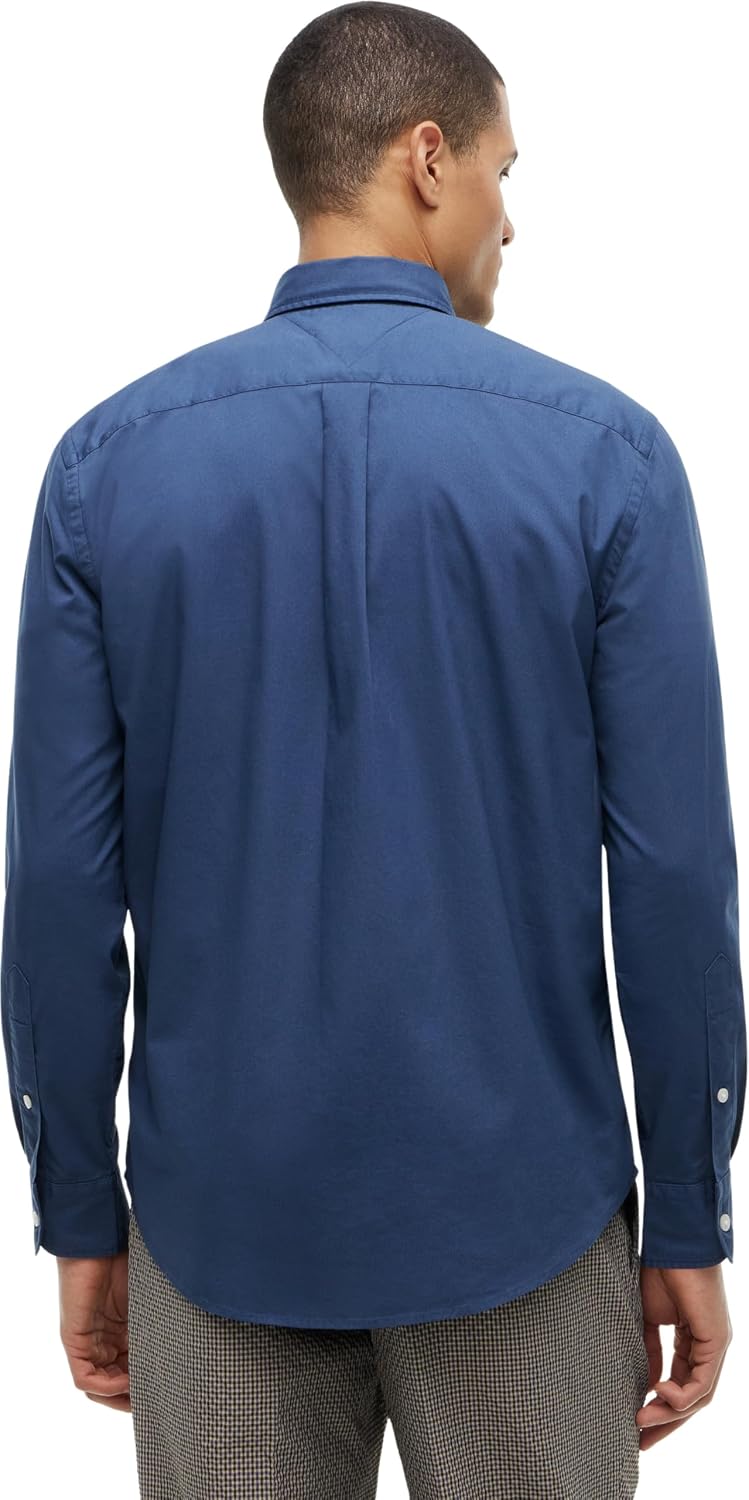 Thumbnail 2 de Tommy Hilfiger Herren Hemd Flex Poplin Solid Regular Fit