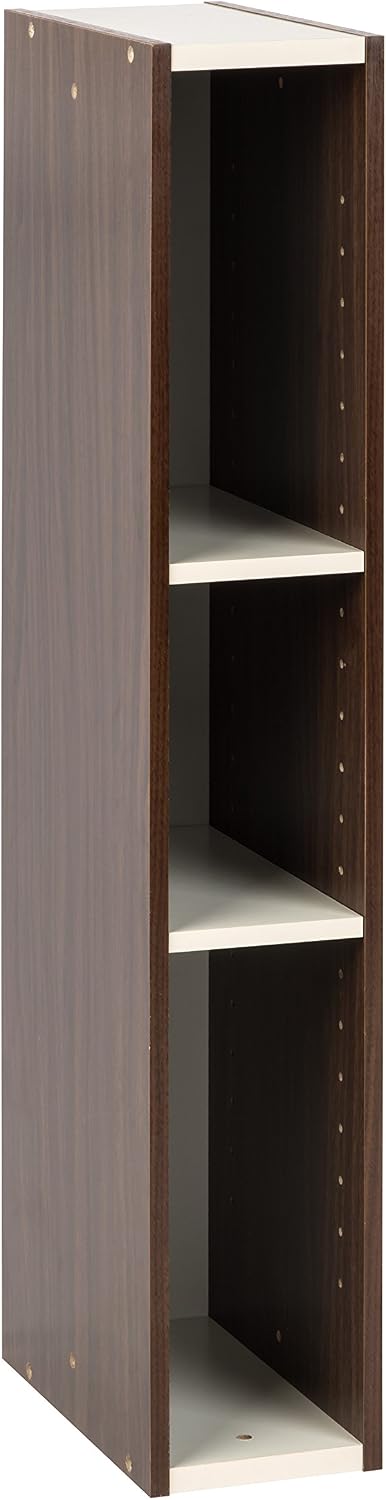 Thumbnail 6 de Iris Ohyama Space Saving Shelf UB-9035: libreria modulare a 3 ripiani in Marrone