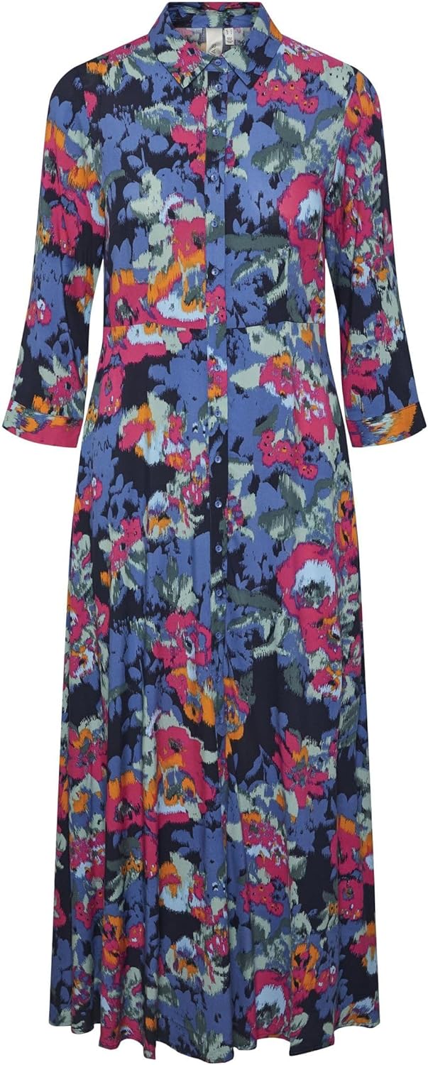 Thumbnail 6 de YAS Female Kleid YASSAVANNA mit Kent-Kragen und Frontknopfleiste