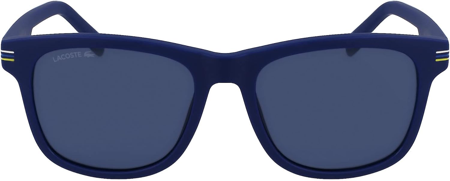 Detalle de Lacoste Sunglasses Homme : lunettes rectangulaires à branches réglables