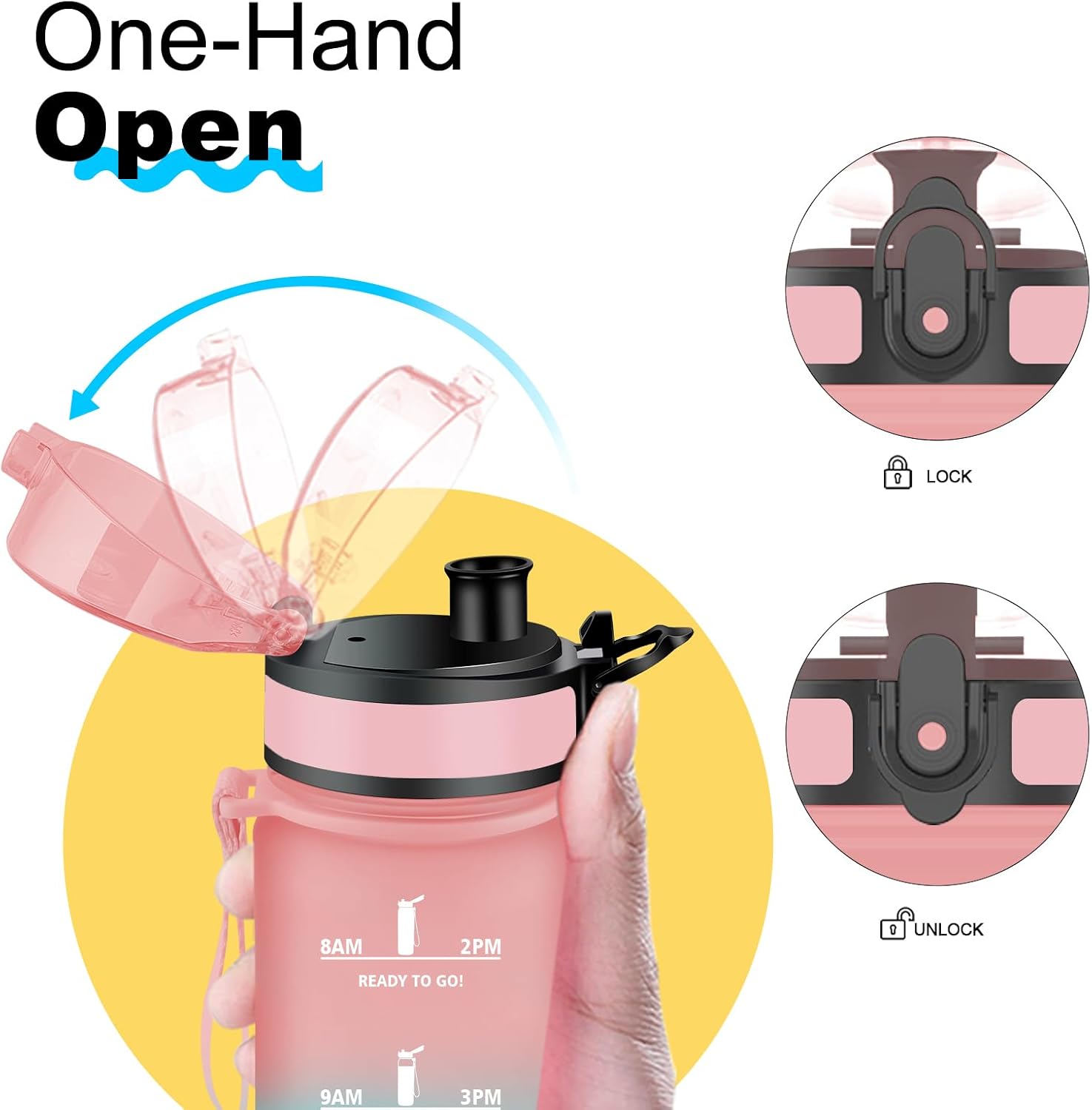 Detalle 2 de Motswedi Borraccia 1500ML motivazionale