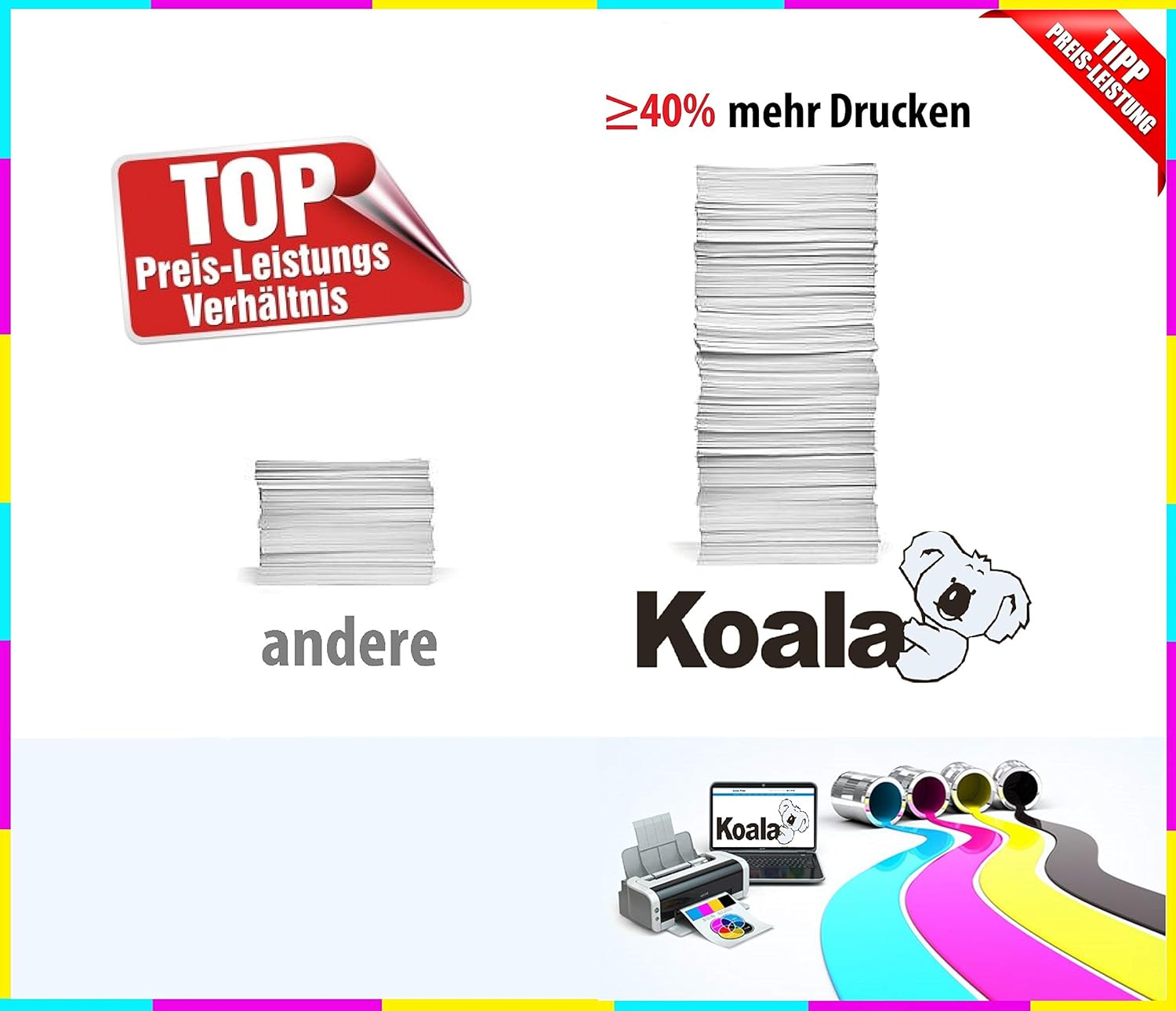Thumbnail 3 de Koala T9451 multipack cartucce compatibili per Epson T9451–T9454 (4 pezzi) per WorkForce Pro WF-C5210 / WF-C5290 / WF-C5710 / WF-C5790