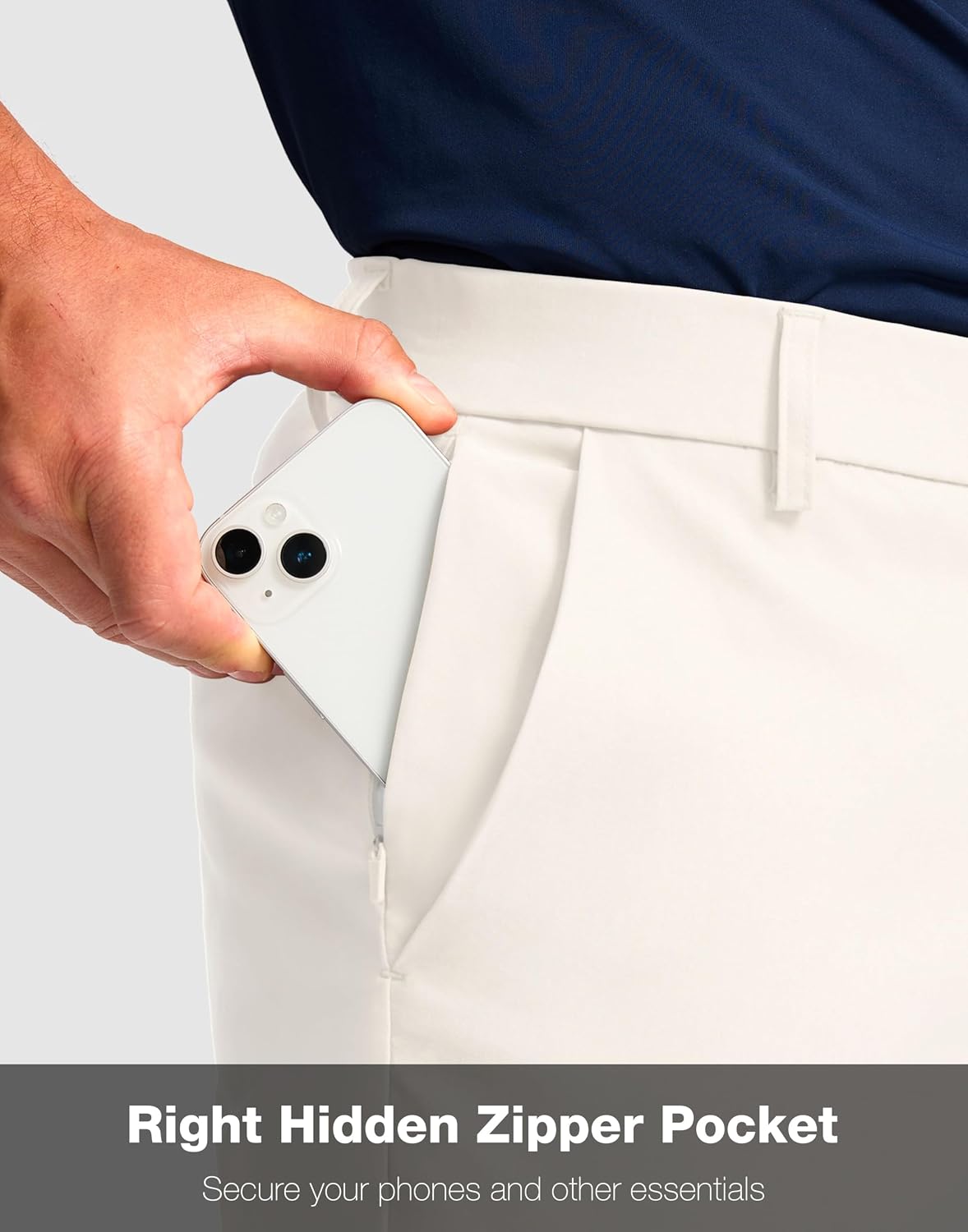 Detalle 2 de G Gradual Men's Golf Shorts, 11-Inch Inseam, 4 Pockets, Stretch, UPF 50+
