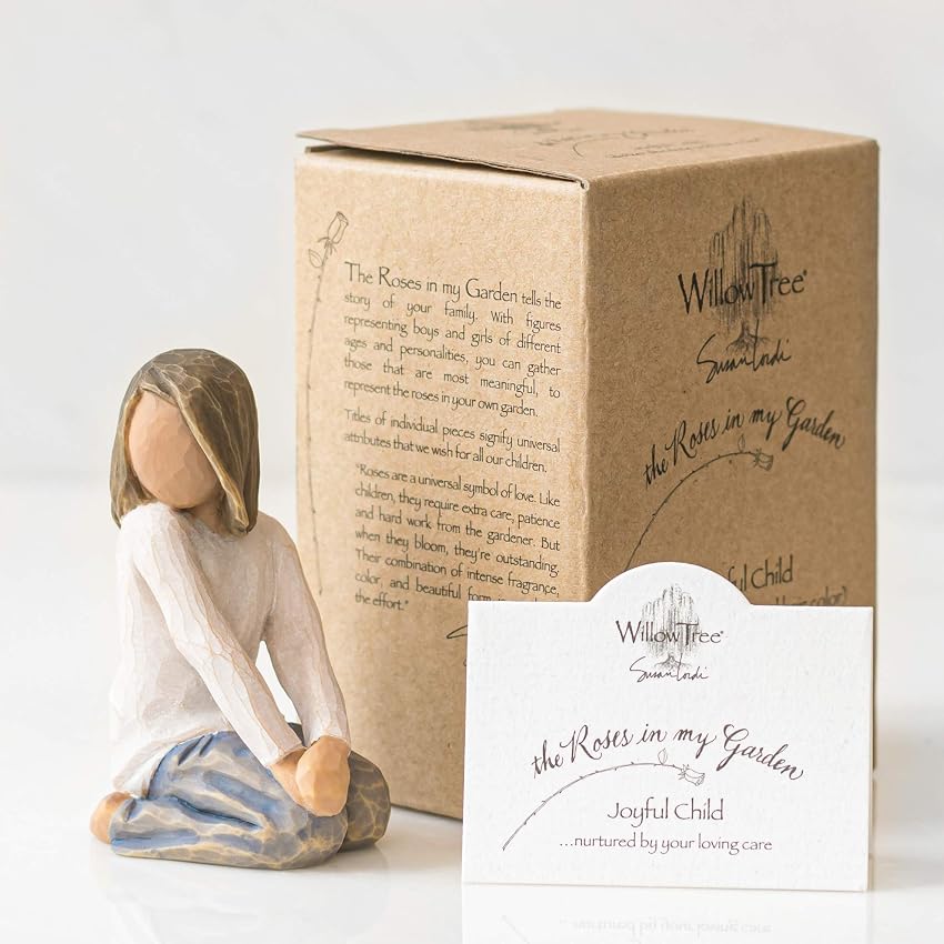 Thumbnail 4 de Enesco Willow Tree figura niña sentada 🏺