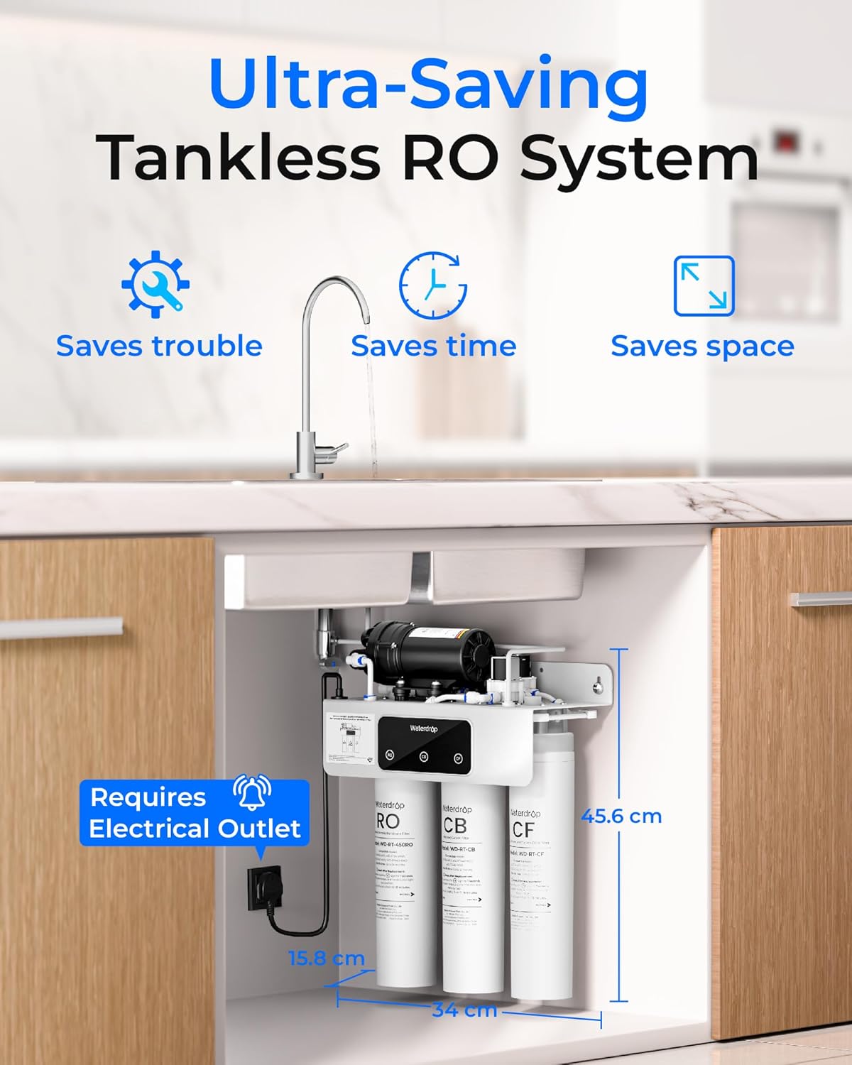 Thumbnail 1 de Waterdrop T3-C Tankless Reverse Osmosis System
