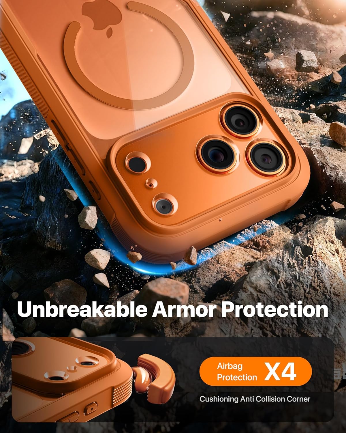 Thumbnail 2 de Diaclara Magnetic iPhone 17 Pro Case 6.3-Inch