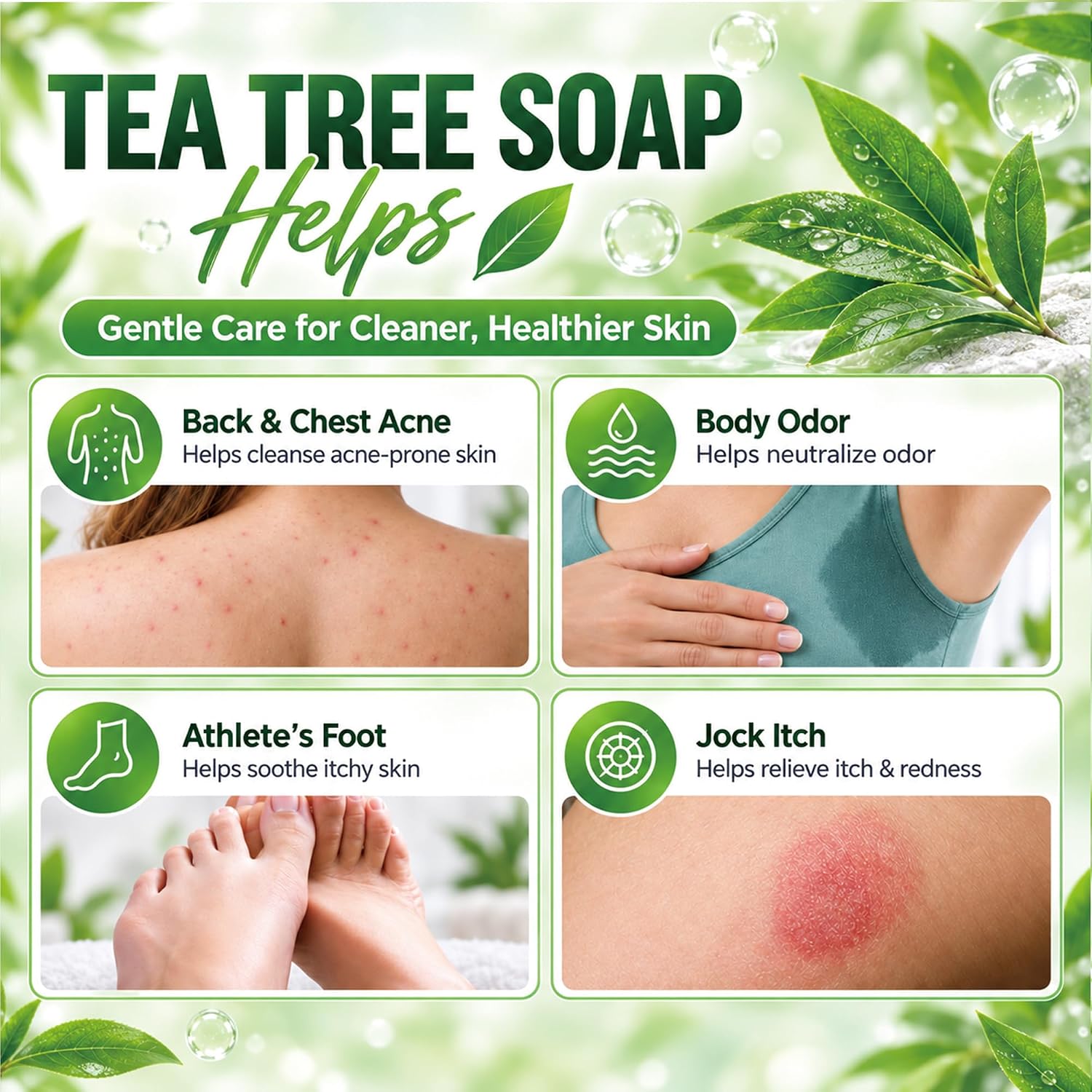 Thumbnail 1 de PHARMBANNER Antifungal Soap Bar 2-Pack