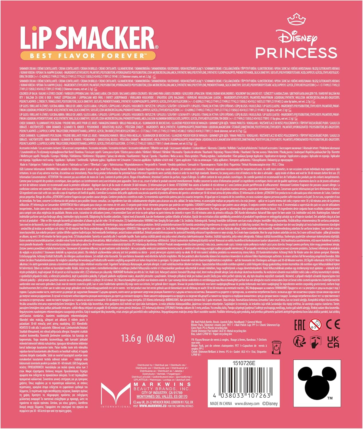 Detalle 2 de Lip Smacker Snow White Hair Band with Face Set