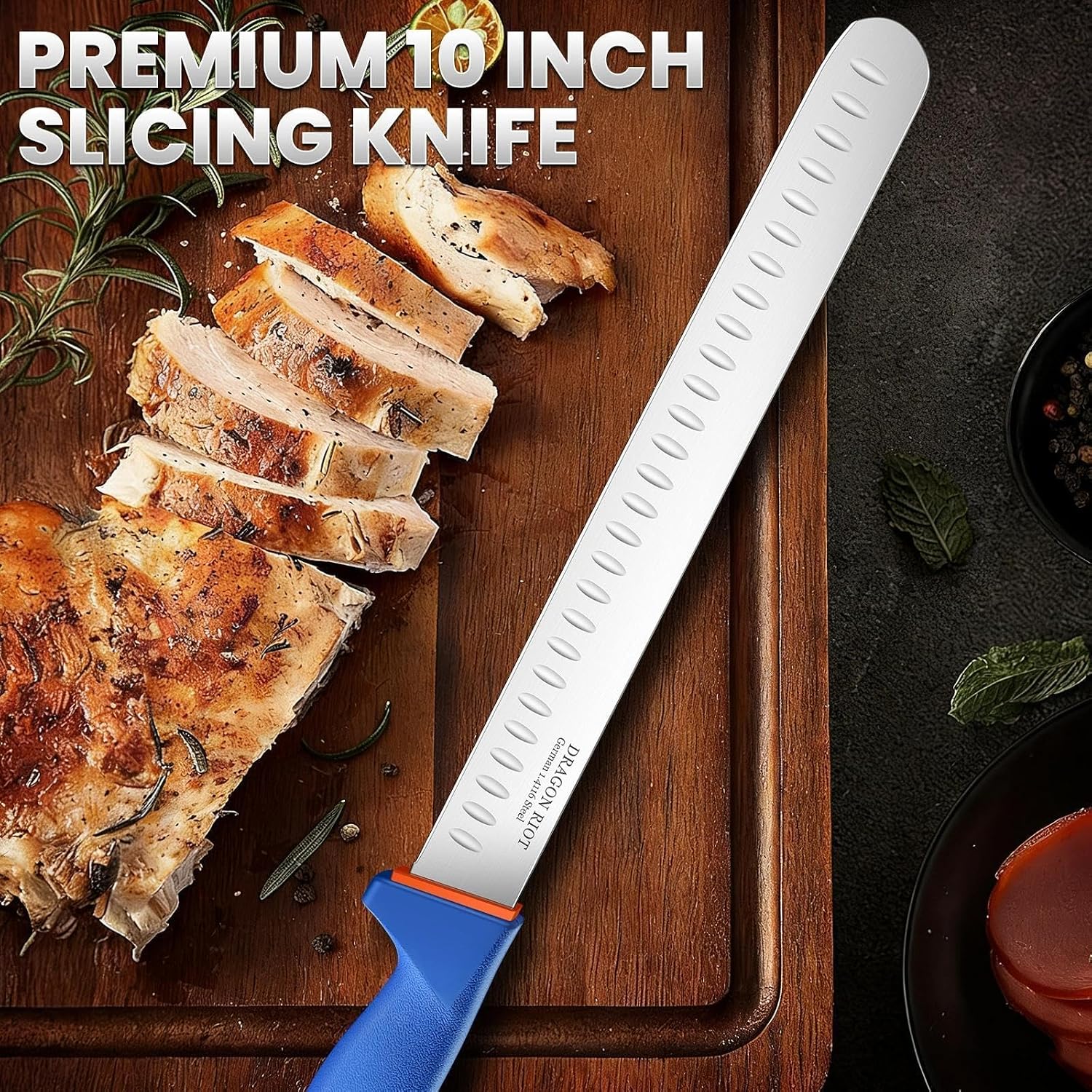 Detalle 2 de DRAGON RIOT carving knife