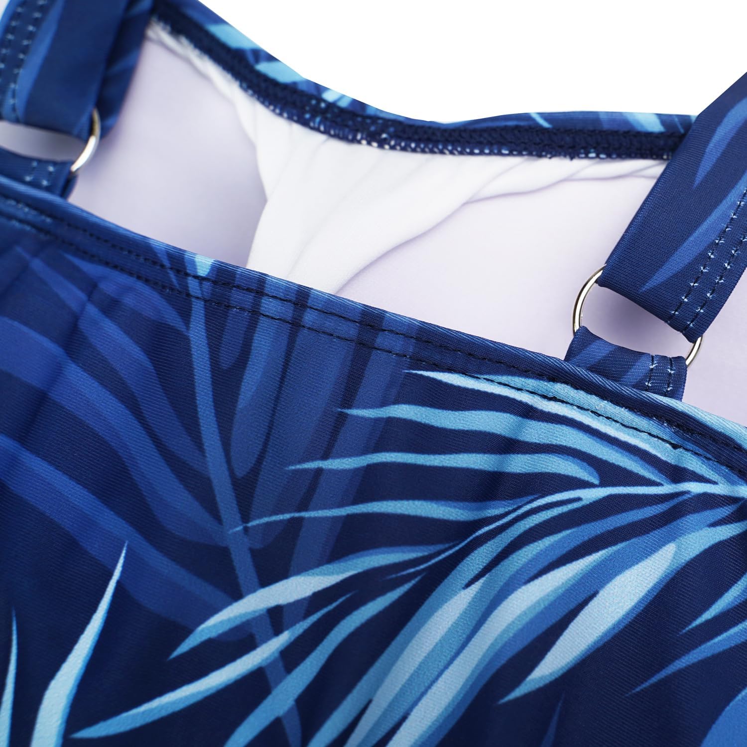 Thumbnail 3 de Aidotop Women's One Piece Swimsuit with Tummy Control and Retro Ruched Monokini