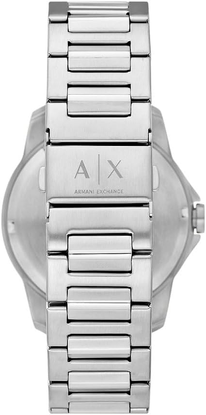 Detalle de Armani Exchange orologio da uomo con movimento al quarzo, cassa da 44 mm e datario