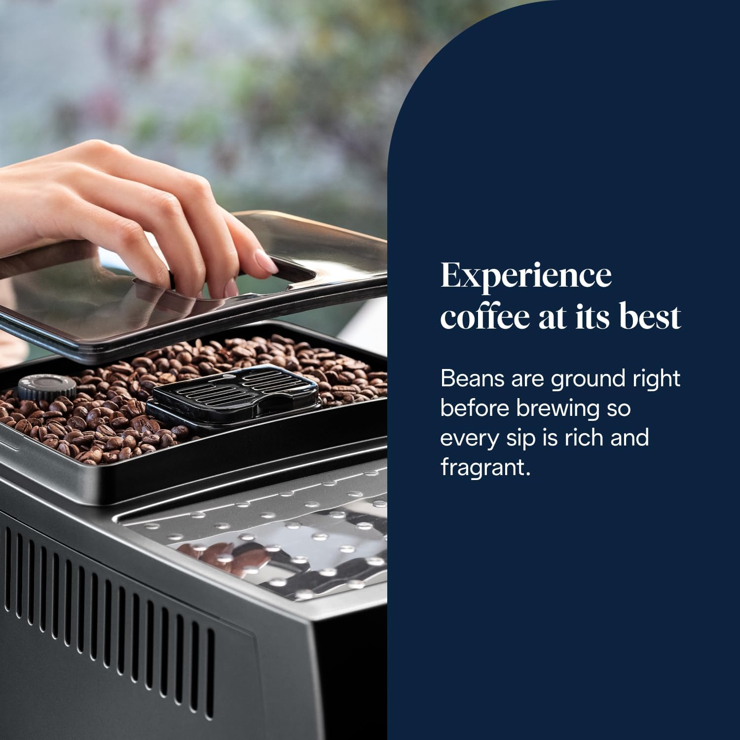 Thumbnail 3 de De'Longhi Magnifica S ECAM22.110.B: Bean-to-Cup Coffee That Fits Home Life