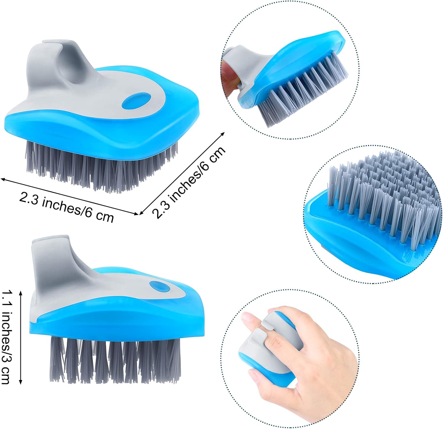 Detalle de Aodaer Vegetable Brush Set, Silicone