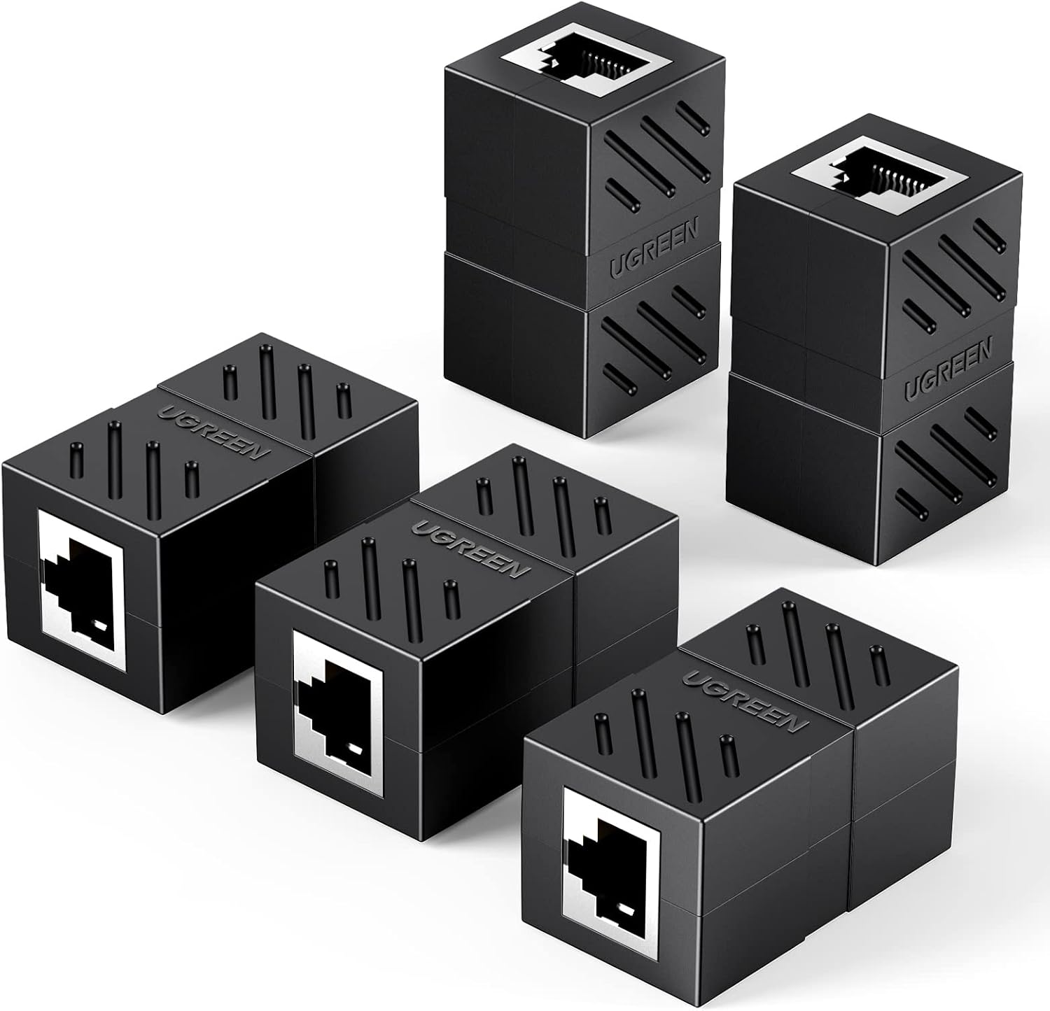 Detalle de UGREEN Lot de 5 Coupleur RJ45 Blindé