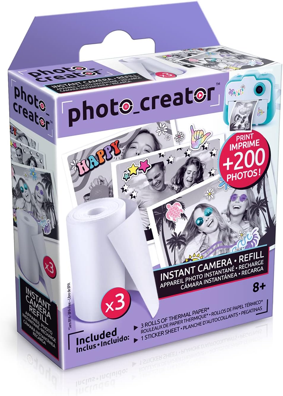 Thumbnail 3 de Canal Toys CLK002 papier recharge 200 photos