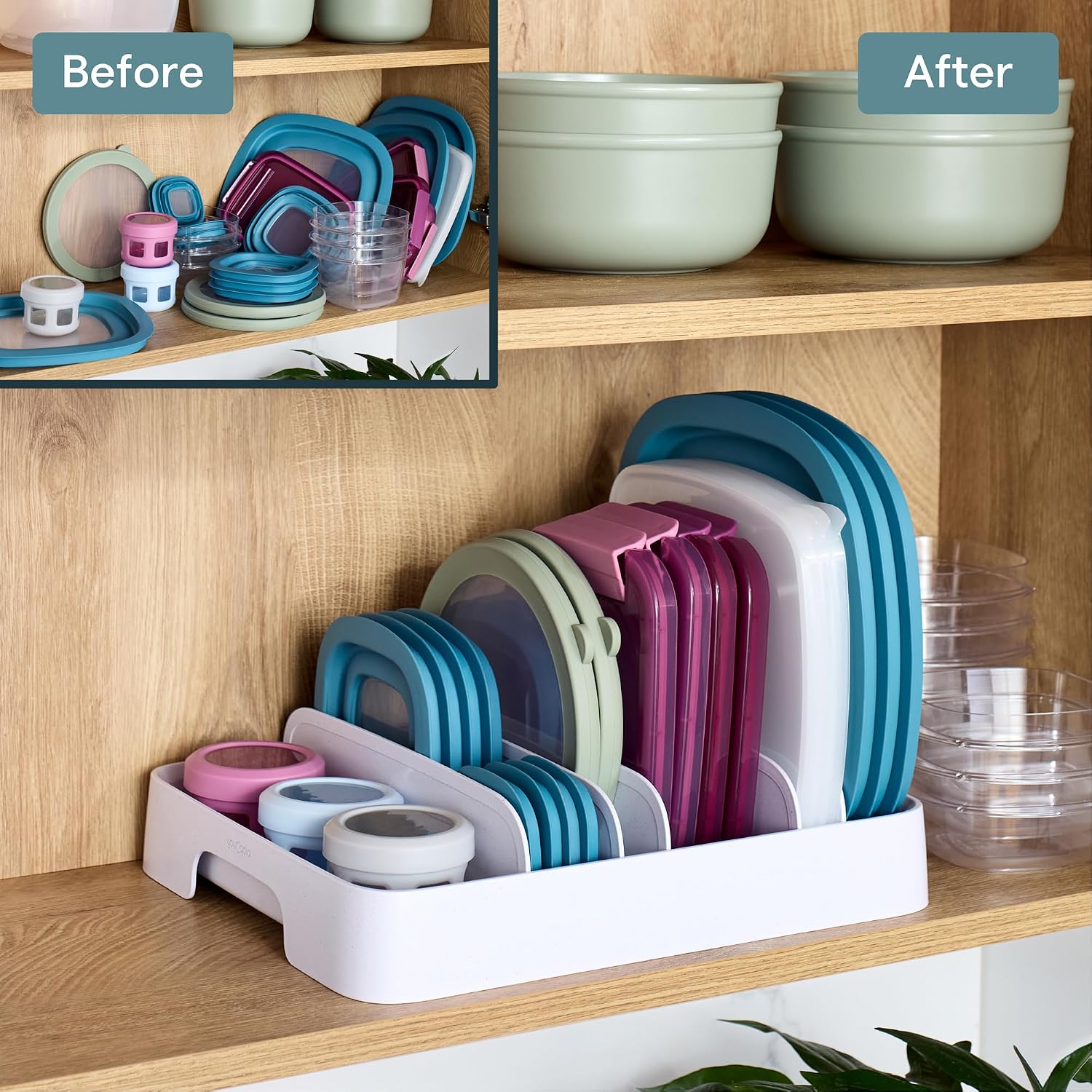 Thumbnail 6 de YouCopia StoraLid Adjustable Lid Organizer 24