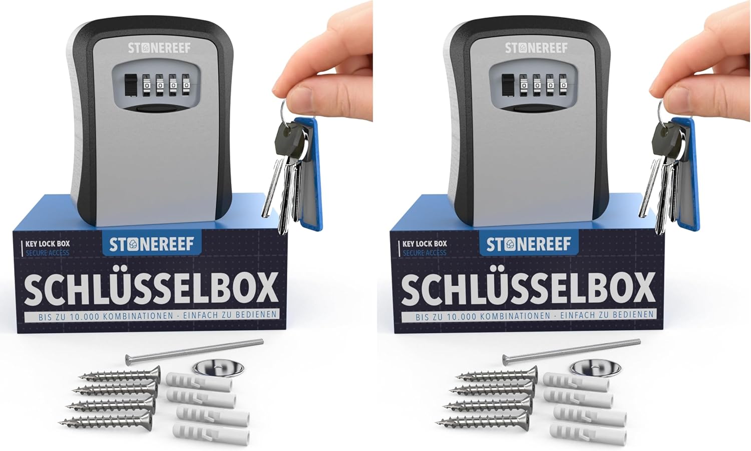 Thumbnail 6 de Schlüsselbox mit Zahlencode für außen