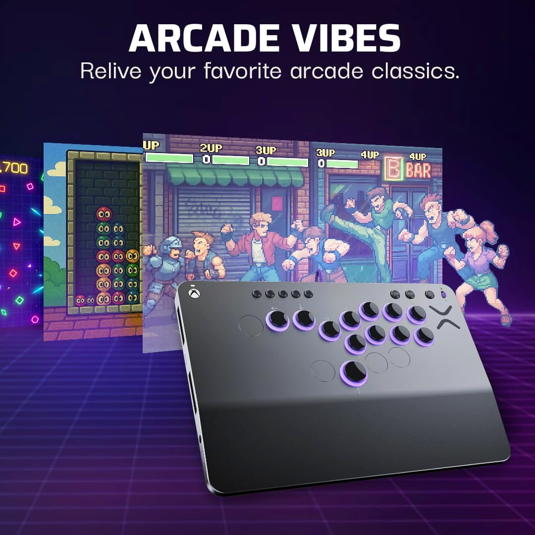 Thumbnail 6 de Turtle Beach Victrix Pro KO Leverless All Button Fight Stick (Gray) for Xbox & PC