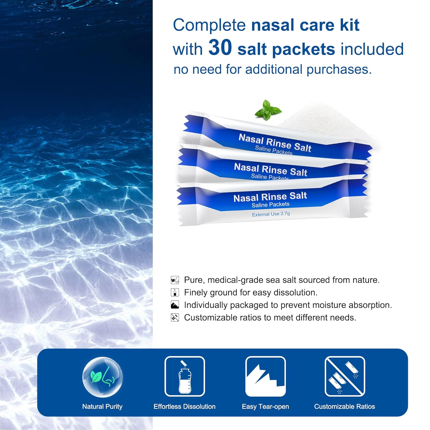 Thumbnail 3 de Nasendusche Set Neti-Topf 300 ml BPA-frei
