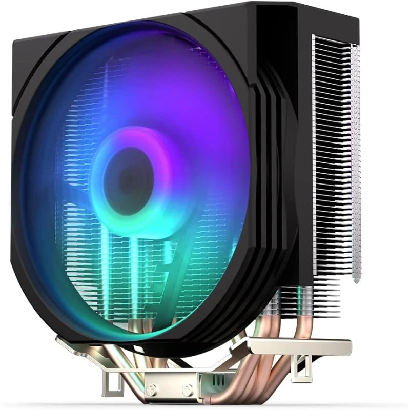Detalle de Endorfy Spartan 5 Max ARGB 4 Pipes 120mm: ventilador CPU compacto y eficiente