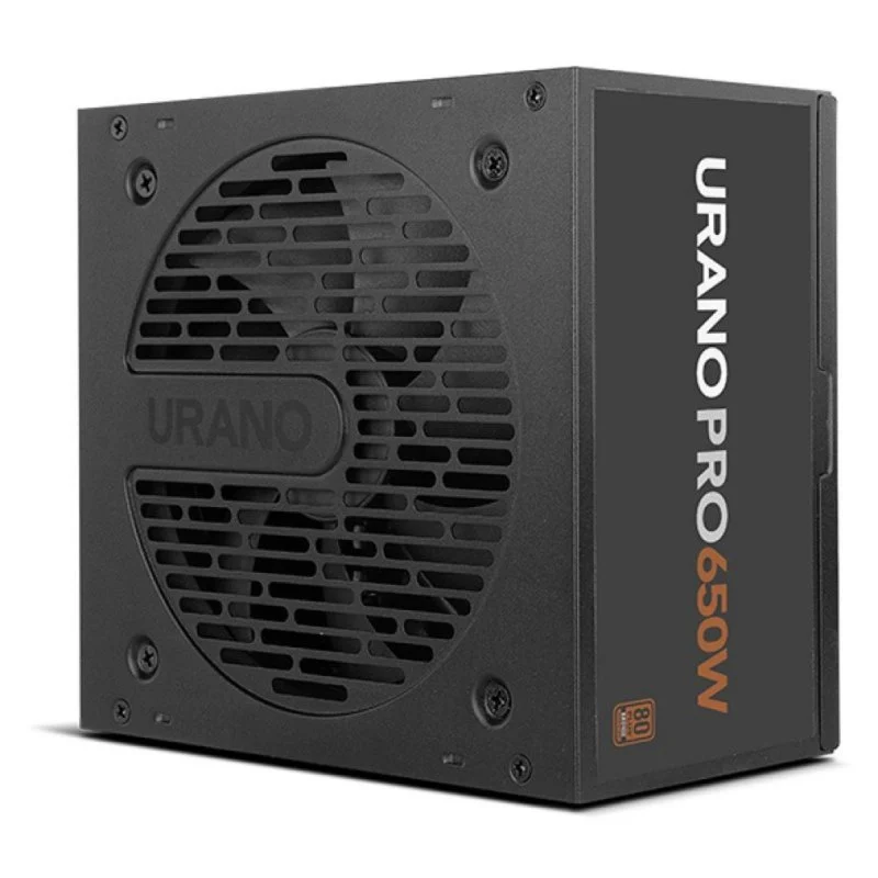 Detalle 2 de Fuente de Alimentación NOX Urano PRO 650W 80 PLUS Bronze con ventilador 120 mm