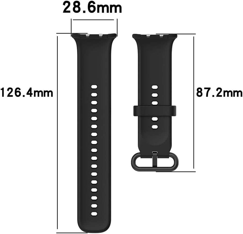 Detalle de BYISYUE Silicone Watch Strap for Honor Watch 5 – Replacement Band