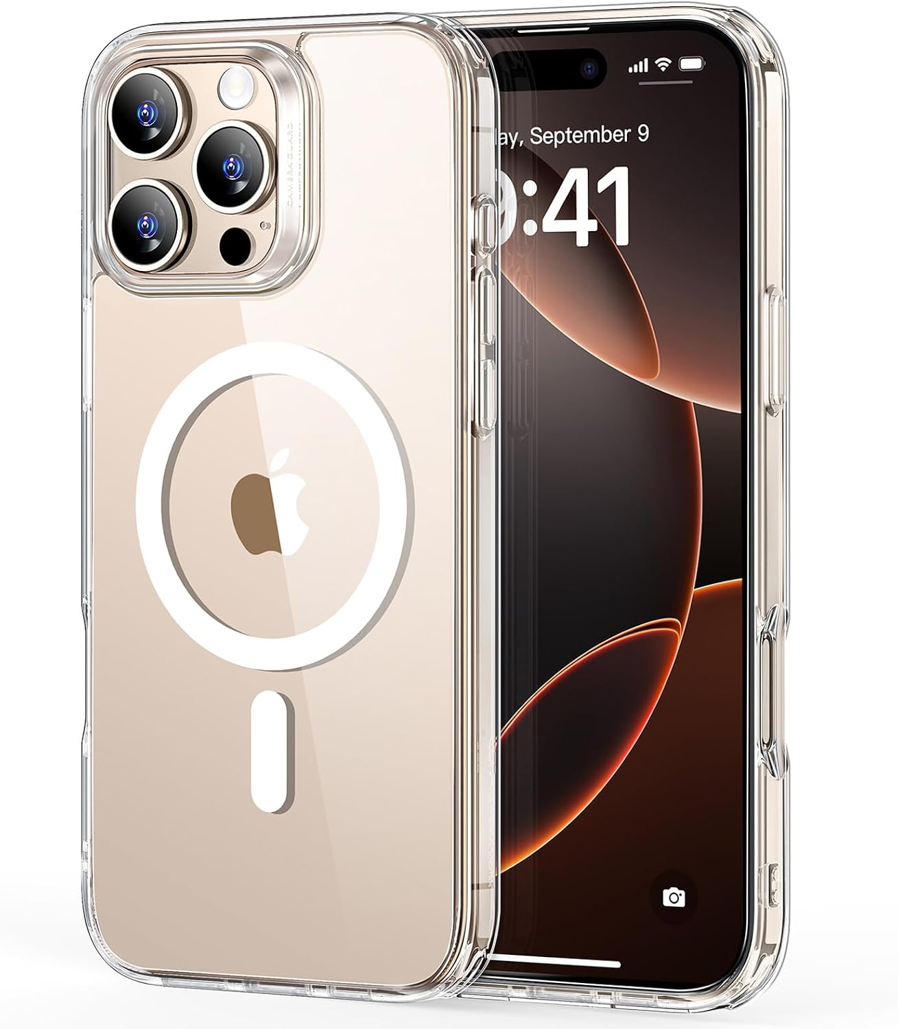 Detalle de ESR for iPhone 16 Pro Case with MagSafe — Clear, Ultra‑Thin, Shockproof