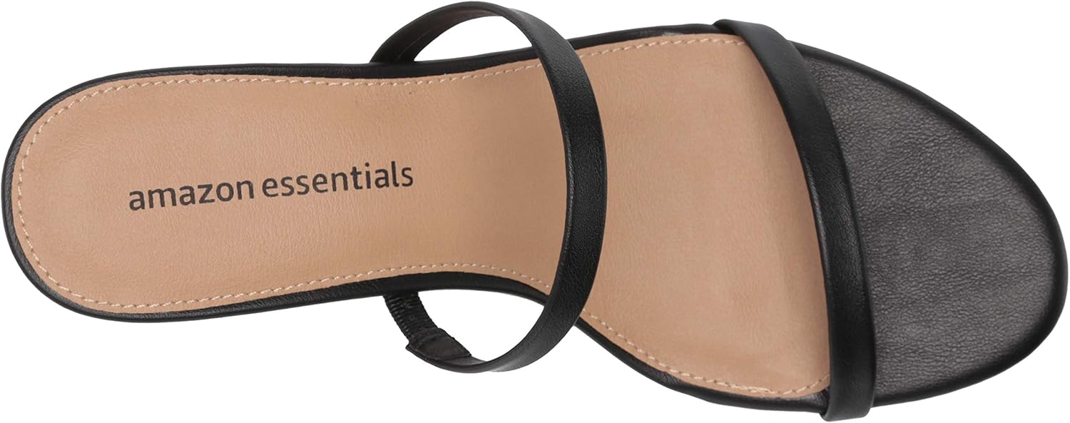 Thumbnail 4 de Amazon Essentials Damen Dünne Pantolette mit zwei Riemen und Absatz – bequeme Block-Heel-Sandale