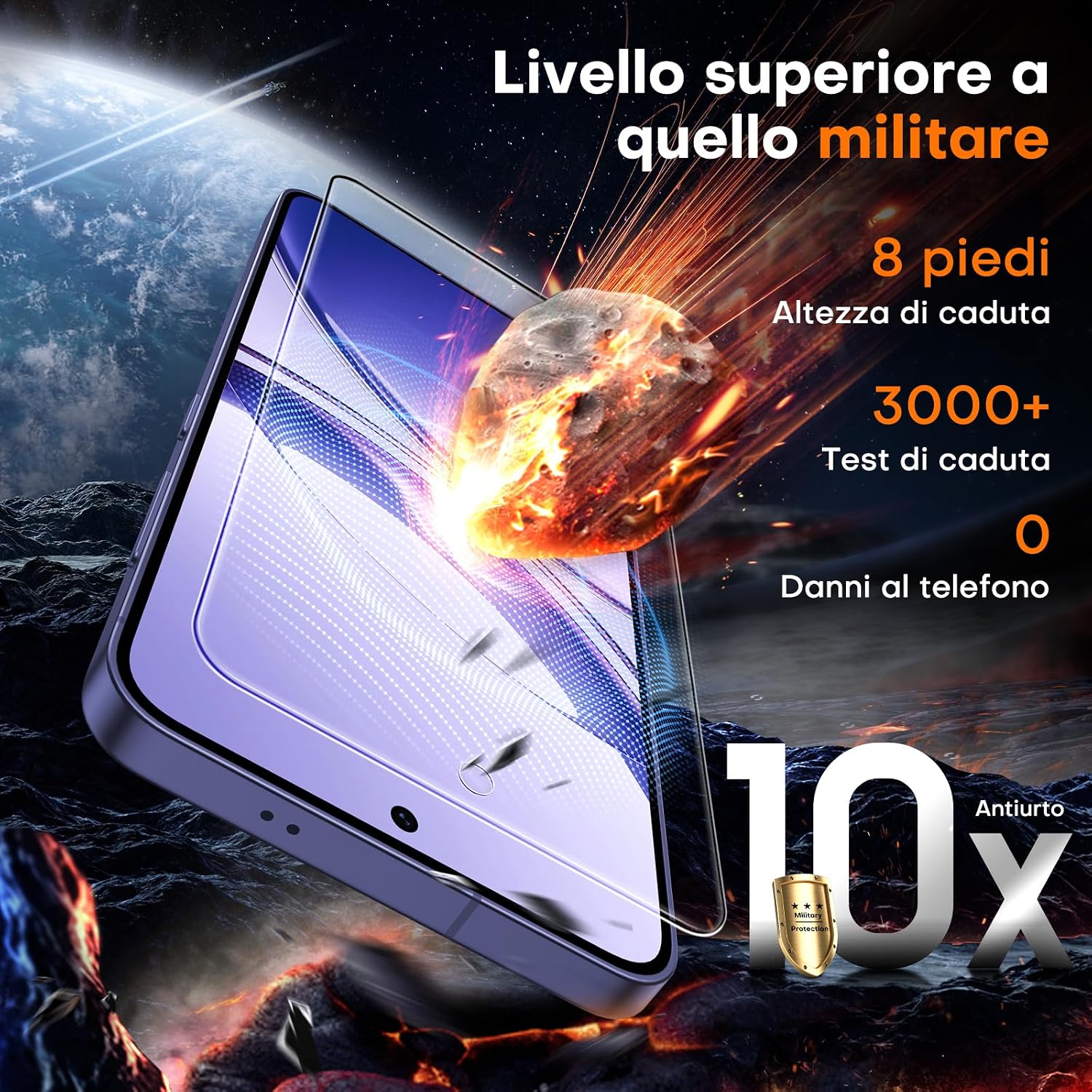 Detalle de Pellicola TOCOL 9H per Galaxy S24 Plus