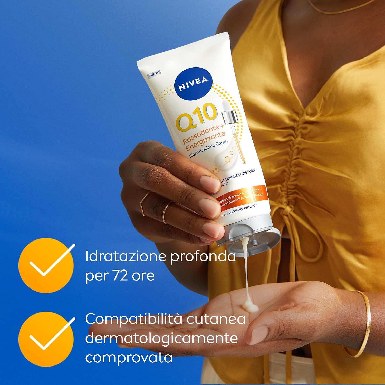 Detalle 2 de NIVEA Q10 Lozione corpo 200 ml
