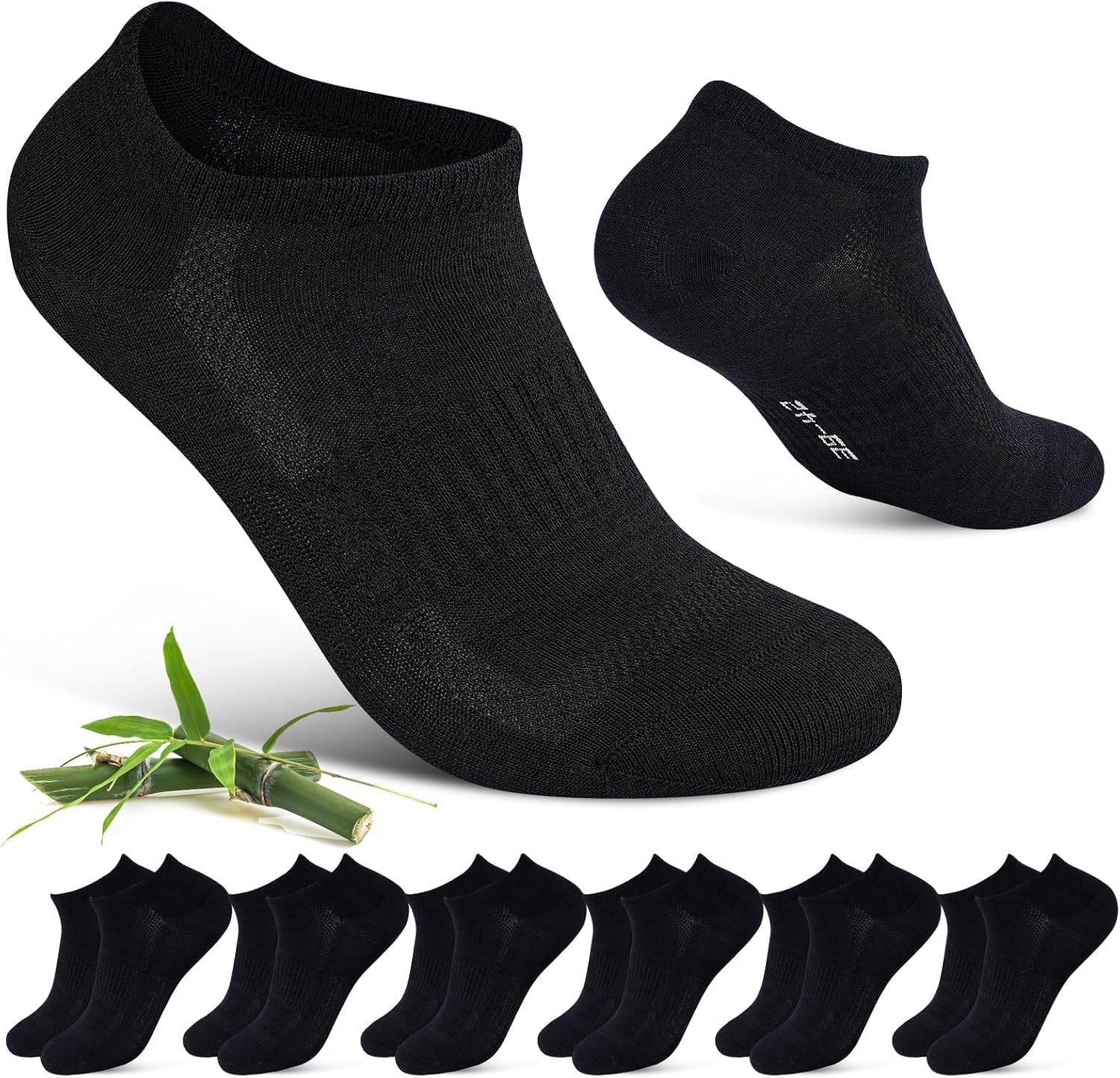 Detalle de Cirorld Calcetines de bambú 6 pares