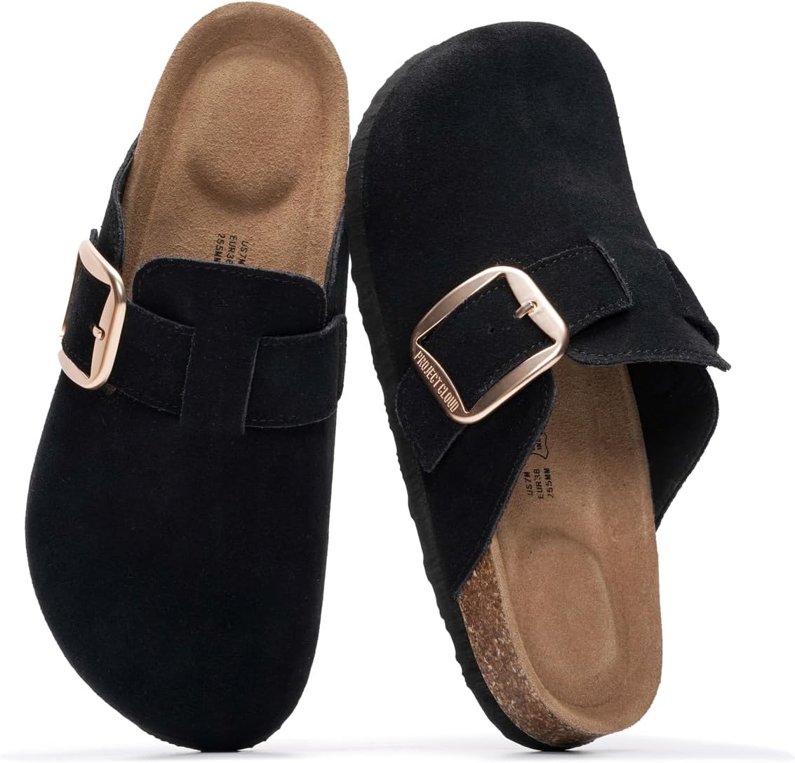 Thumbnail 5 de Project Cloud Manchester Genuine Leather Clogs 👡