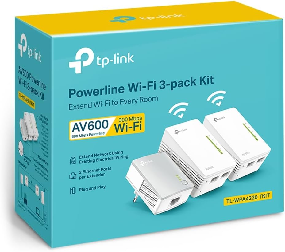 Thumbnail 5 de TP-Link TL-WPA4220 TKIT WLAN Powerline Triple Set
