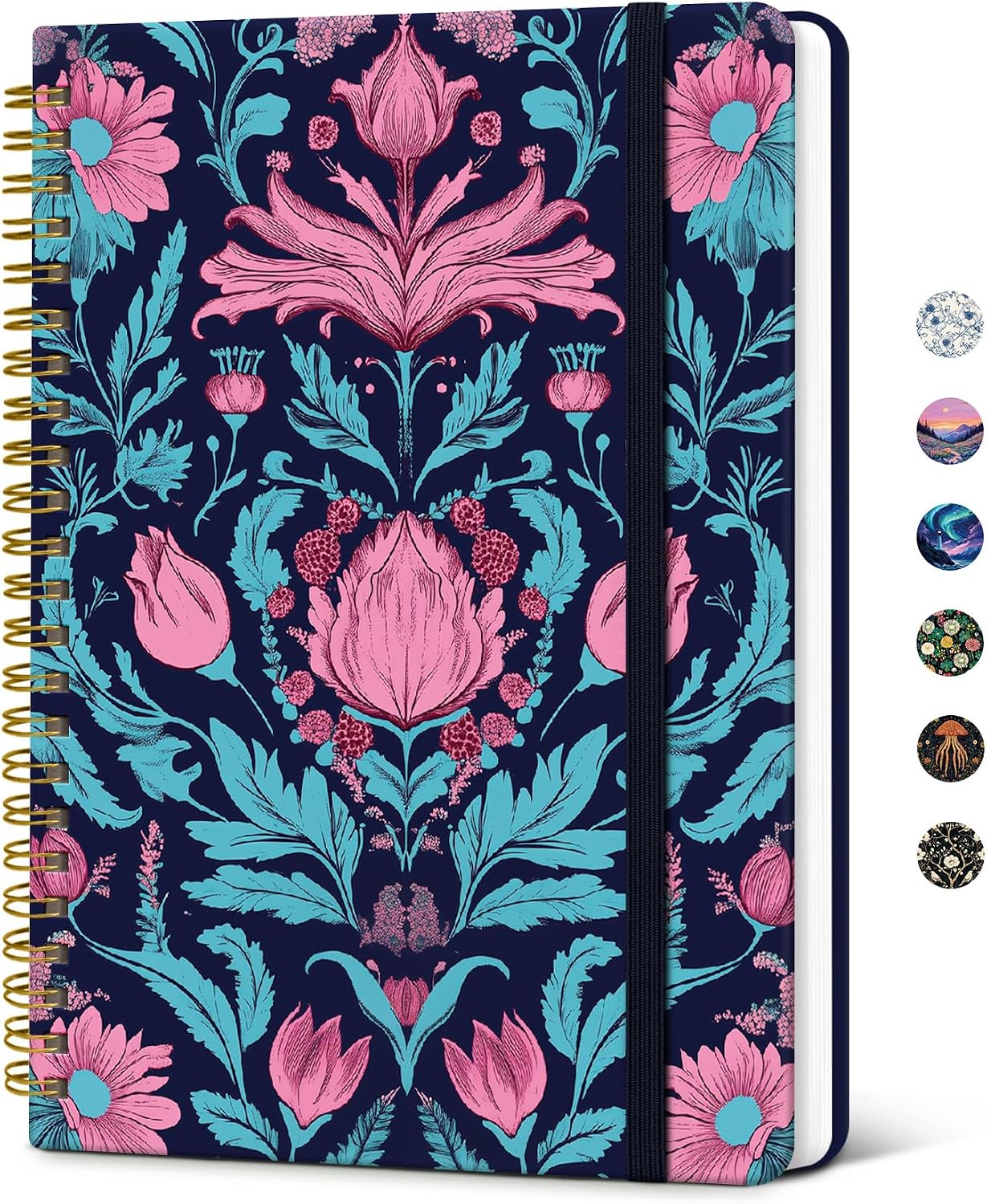 Detalle de Taja Spiral Journal Notebook, A5