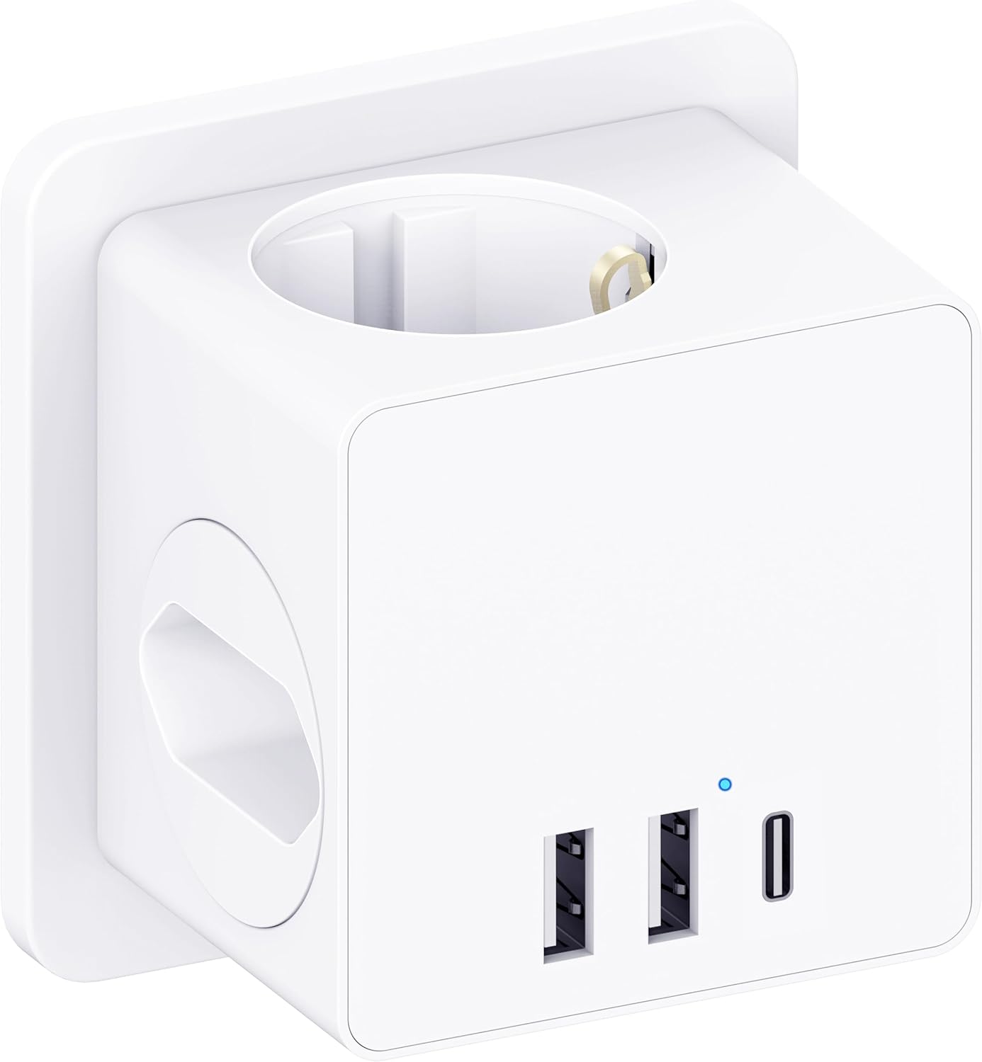 Detalle de Steckdosenwürfel mit USB 4000 W Cube