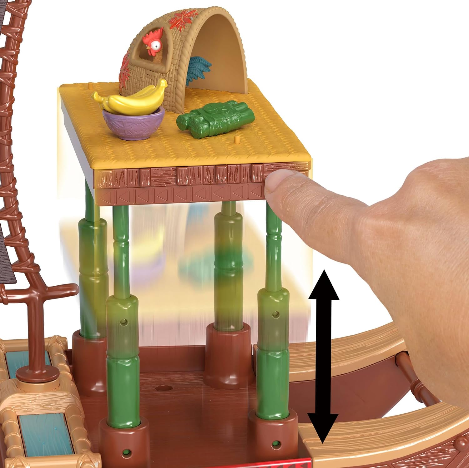 Detalle de Mattel La Pirogue Vaiana 2 60 cm