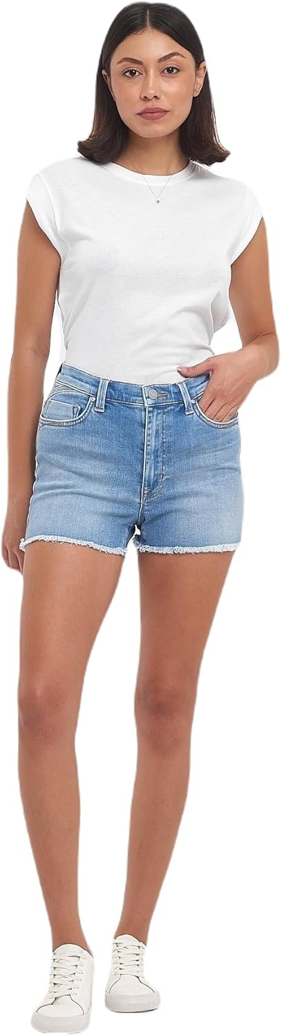 Detalle de LTB Carola Shorts en Jean Femme – Denim polyvalent et confortable