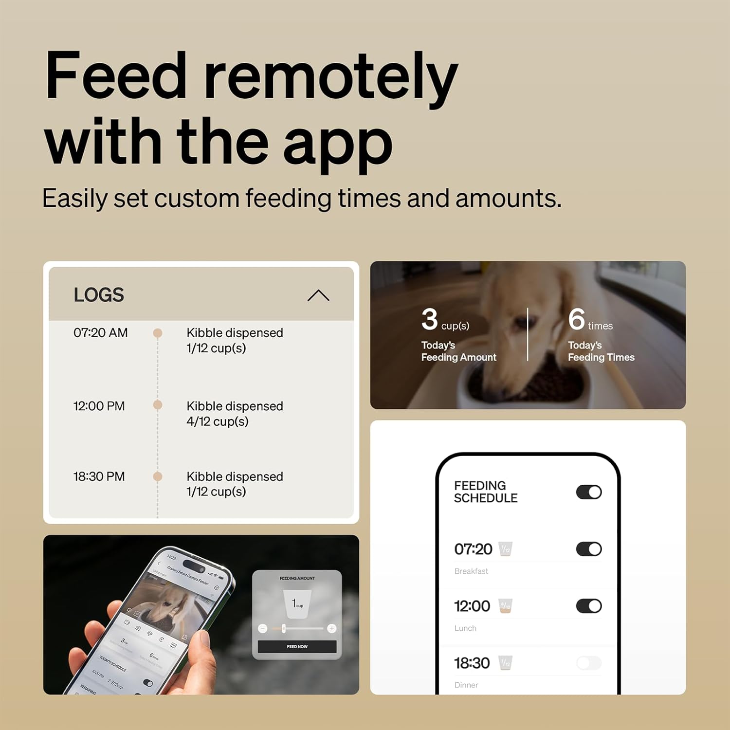 Detalle 2 de PETLIBRO Automatic Cat Feeder 1080p